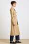 Cape Detailed Punto Stitched Water-Repellent Feature Trench Coat Kamel 6826 - 6