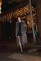 Anthracite Faux Fur Long Coat
