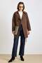 Cape Detailed Water-Repellent Feature a Unlined Trench Coat Brown 6833 - 2