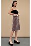 Leopard Print High Waist Denim Shorts - 2