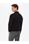 Black Slim Fit V-Neck Basic Knitwear Sweater 50314190-Vr046 - 6