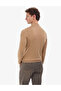 Camel Slim Fit Half Turtleneck Basic Knitwear Sweater 50314176-Vr015 - 6