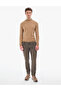 Camel Slim Fit Half Turtleneck Basic Knitwear Sweater 50314176-Vr015 - 5