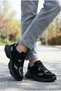 Mark Mery Men's Women's Unisex 90-60 Leather Sneakers Sports Shoes 26Y 112230240 m Black - 3