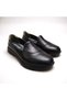 Women's Leather Comfort Casual Shoes T4218 - Black - 41 - 3