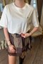 Cycling Collar Tshirt with Heart Accessories - 4