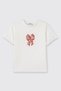 Liberty Fabric Embroidered Girl's T-Shirt