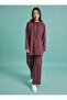 Tracksuit Set - Red Brown - - 2