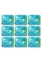 Wow Lady Daily Hygienic Pads 9-Piece (Organic Cotton Negative Ion Organic Anti Allergic)