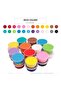 24-Piece Colorful Fluffy Slime & Soft Clay DIY Modeling Set for Kids, Creative Play Kit - 4