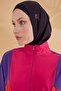 Parachute Black Fully Covered Hijab Swimsuit M2312 - 5