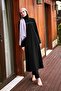 ملابس السباحة المغطاة بالكامل باللون الأسود المظلة M2433