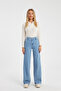 NEW SEASON Ice Blue Comfort Wide Leg Jeans - 3