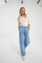 NEW SEASON Ice Blue Comfort Wide Leg Jeans