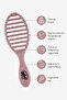 Speed Dry Hair Brush Dusty Rose Pink - 6