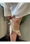 Beige Suede (Crossbow) Bow Detail Women's Stiletto - 4