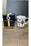 Fenerbahçe licensed fan ceramic mug - yellow & navy