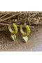 Women's Yellow Heart Earrings - 4