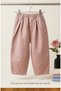 Girl's Elastic Waist Balloon Jeans - 2