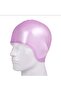 Pink Swimming Cap with Silicone Ears