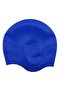 Swimming Cap Blue Swimming Cap with Silicone Ears - 2