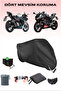 غطاء محرك CFMoto 450SR متوافق مع قفل أسود من نوع 4Mevsen