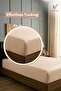 3-Piece Striped Fitted Bed Sheet Set with 2 Pillowcases, Soft Breathable Bedding - 2