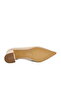 Beige Women's Heeled Shoes - 5