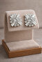 Crystal White Stone 3 cm Button 1 Pack 2 Pieces - 4