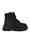 Black Emerald Fleece Zippered Women's Heeled Boots - 2