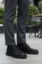 Black Lace-Up Genuine Leather Men's Classic Boots - 3