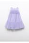 Mayoral Abel Lula Girl's Garnet Dress Lilac - 2