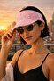 Women's Knitted Uv Protective Visor Hat – Summer, Running, Tennis, Outdoor Sun Visor Hat - 2