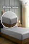 3-Piece Striped Fitted Bed Sheet Set with 2 Pillowcases, Soft Breathable Bedding - 2