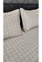 Olivi̇a Çi Double a Quilted Ya Bedspread of Guipure Lace Pieces - 4