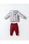 Baby Boy 3-Piece Set Hooded Jackets T-Shirt Pants Cotton Piece Baby Set - 4