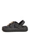 Black Eva Flexible Women's Flat Slippers - 2