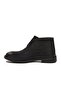 Black Lace-Up Genuine Leather Men's Classic Boots - 4