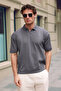 Polo Neck Men's T-Shirt - 5