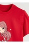 Tiny Fashion – Girl & Cat Printed Kids' T-Shirt - 2