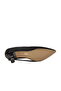 Black Satin Women's Heeled Shoes - 5