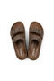 Daily Men's Slipper Soft Leather Orthopedic Anti-Sweat Non-Slip Sole Buckled Sea Pool Outdoor - 2