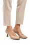 Beige Women's Heeled Shoes