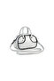 1976 Metallic Micro Gb Shoulder Bag -Width: 25 Cm, Length: 10 Cm, Leather Nlik: 7 cm 09248501 Gray - 2