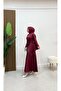 Stoned Double Skirted Hijab Suit - 3