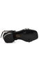 Black Stoned Girl's Sandals - 5