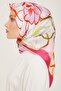 Silk Scarf - 9110D-33 - Sura - Fuchsia Pink - 5