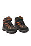 Brown Orange Fleece Pack Zippered Boys' Outdoor Boots - 3