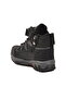 Black Fleece Zippered Boys' Outdoor Boots - 4
