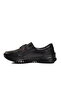 Black Women's Genuine Leather Casual Shoes - 2